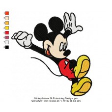 Mickey Mouse 56 Embroidery Designs